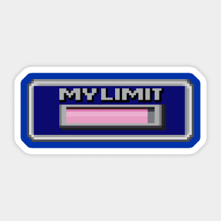 MY LIMIT - FINAL FANTASY INSPIRED Sticker